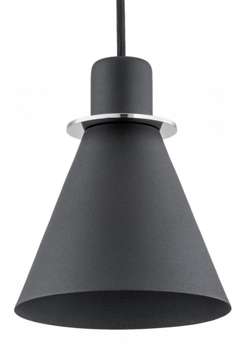 ARGON BEVERLY 4688 LAMPA WISZĄCA CZARNA CHROM NAD STÓŁ BAR WYSPĘ