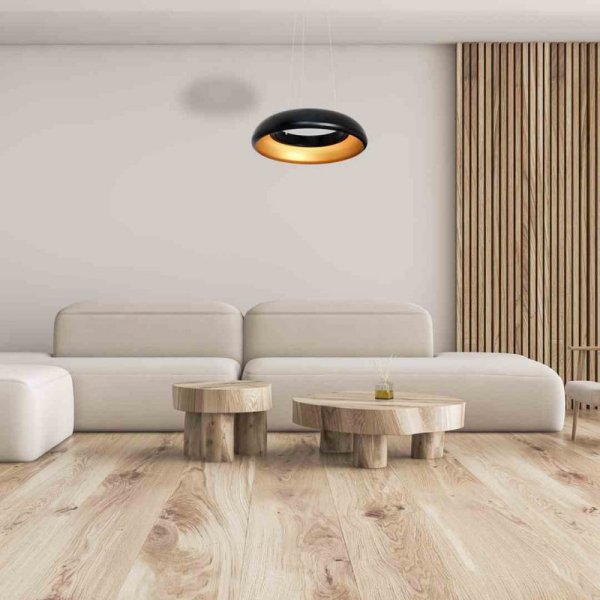 LAMPA WISZĄCA RONDO NERO 36W LED