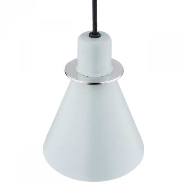 ARGON BEVERLY 4683 LAMPA WISZĄCA BŁĘKITNA CHROM NAD STÓŁ BAR WYSPĘ