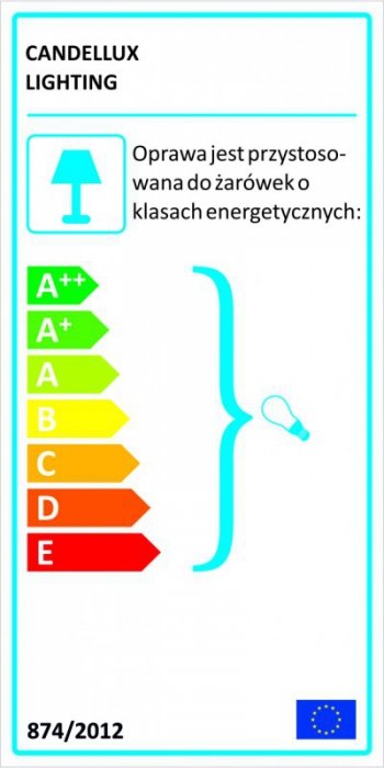 SK-09 CH G4 CHROM OPR. STROP. STAŁA KRYSZTAŁ 20W G4