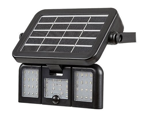 RABALUX LIHULL 77020 LAMPA ZEWNĘTRZNA SOLARNA CZARNA PANEL SOLAR