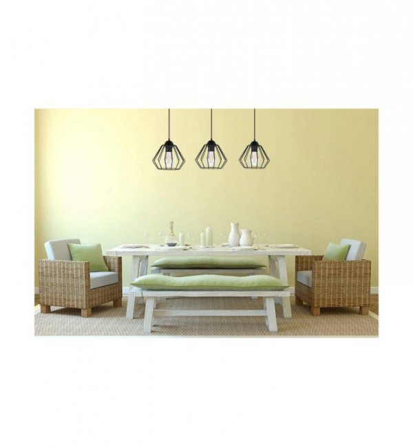 Lampa 3-płomienna LOFT  - Edison 1502/3/L LIGHT HOME