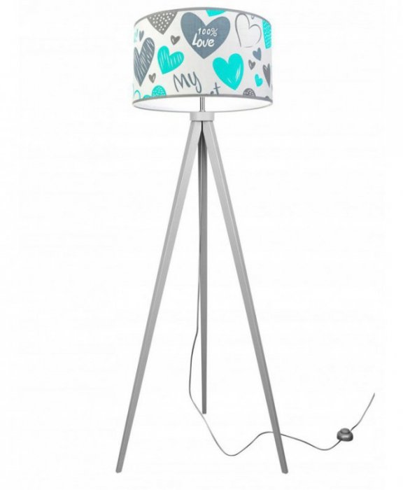 Lampa podłogowa  - TURQUOISE HEART 2295/TS