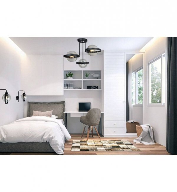 Kinkiet nowoczesny - RING HAGA 2346/K/G LIGHT HOME