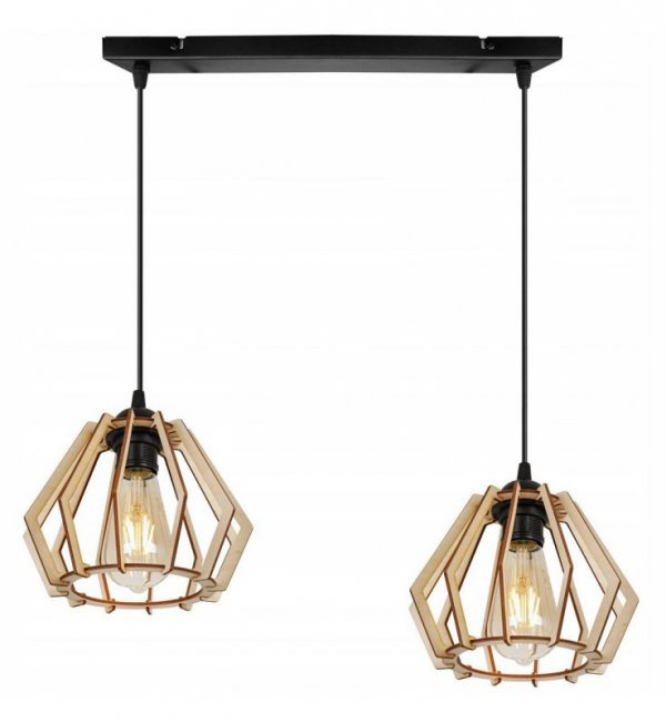Lampa wisząca nowoczesna - TIMBER 2360/2 LIGHT HOME