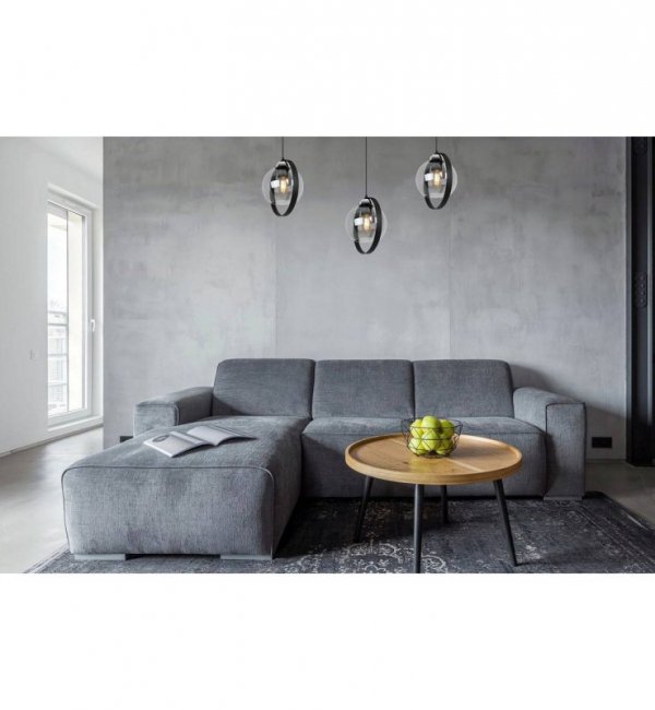 Lampa sufitowa ze szklanymi kloszami - RING HAGA 2346/1/G LIGHT HOME
