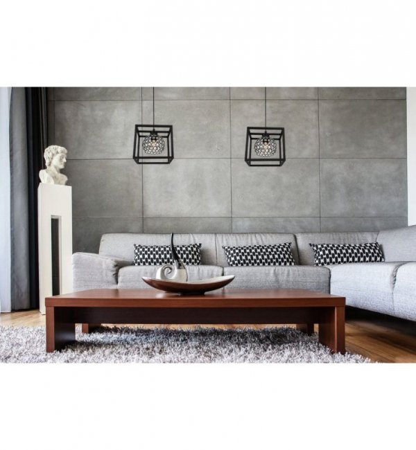 Lampa wisząca nowoczesna - CRYSTAL CAGE 2370/1 LIGHT HOME