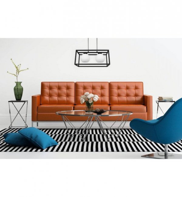Lampa wisząca ze szklanymi kloszami - ELIZA CAGE 2370/2 LIGHT HOME