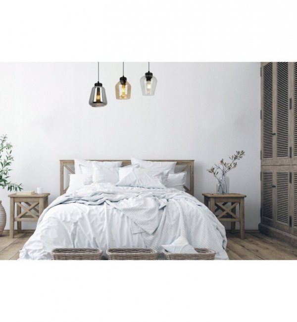 Lampa wisząca ze szklanymi kloszami - RIJEKA 2383/3/MIX LIGHT HOME