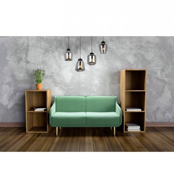 Lampa wisząca ze szklanymi kloszami - RIJEKA PREMIUM 2381/4L LIGHT HOME