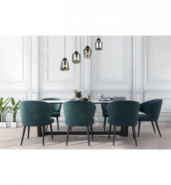 Lampa wisząca ze szklanymi kloszami - RIJEKA PREMIUM 2381/4L LIGHT HOME