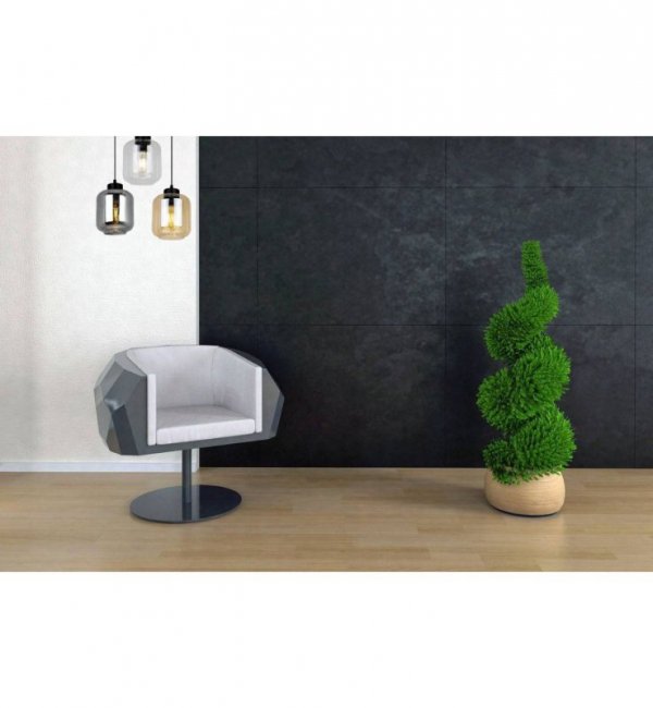 Lampa wisząca ze szklanymi kloszami - NOVALJA 2395/3OW/MIX LIGHT HOME