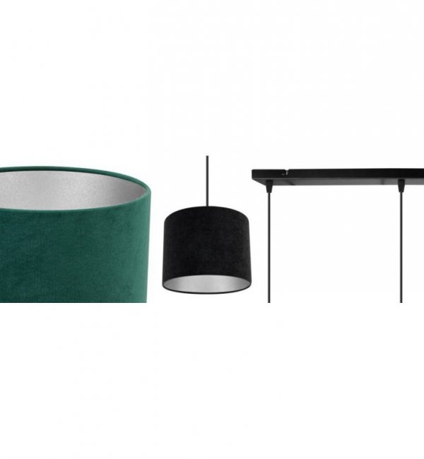 Lampa abażur materiałowa - MEDIOLAN 2360/3L/C LIGHT HOME