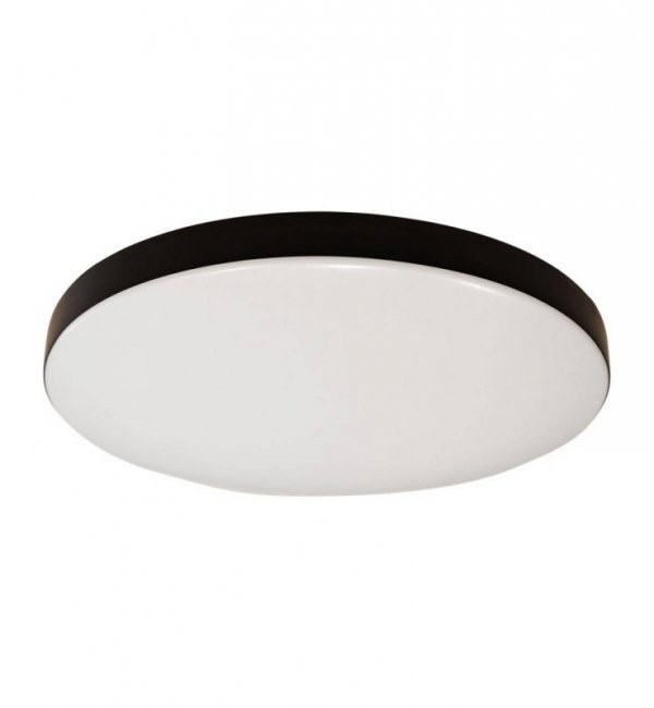 Plafon nowoczesny MAYA, integracja led, czujnik ruchu, czarno - biała LIGHT HOME