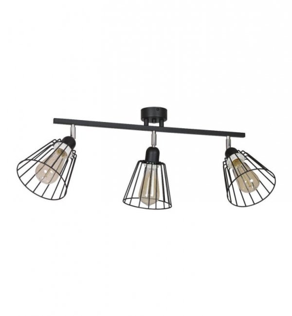 Lampa 3-płomienna LOFT Industrialna - HERMETIC 1915/3/P