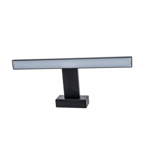 Kinkiet LED lampa ścienna nad lustro SHINE, czarny, 30cm do łazienki, przedpokoju