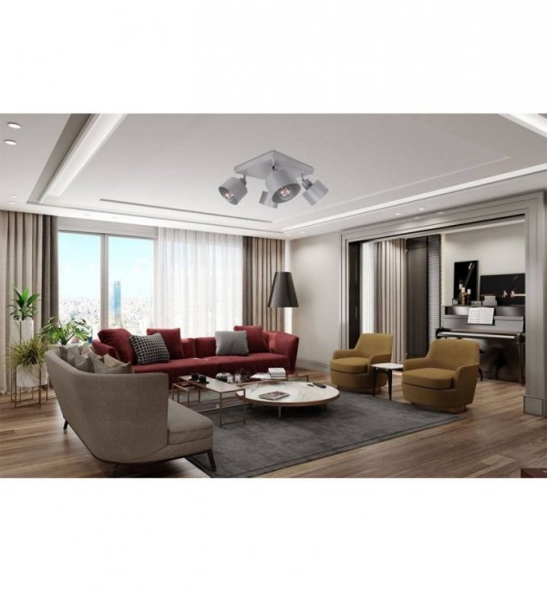 Plafon nowoczesny - PATTAYA 2101/4P LIGHT HOME