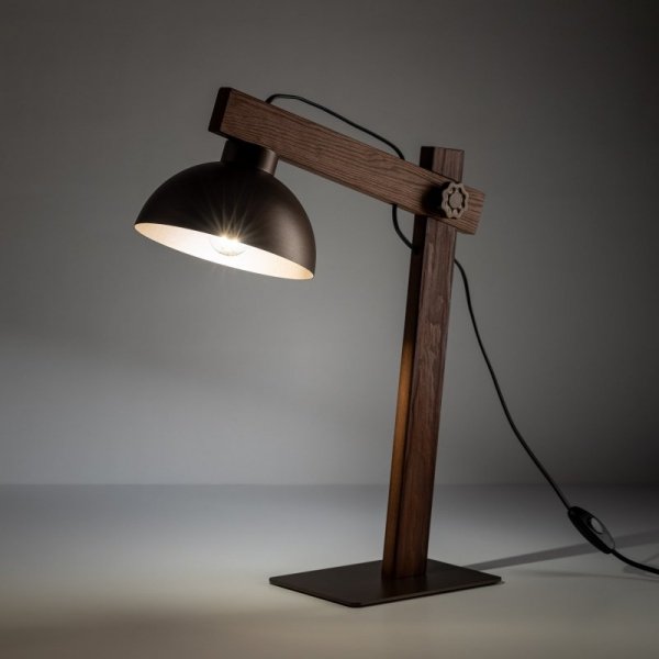 OSLO BROWN LAMPKA NOCNA 1