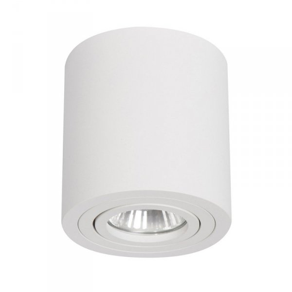 LAMPA SUFITOWA TUBA BIAŁA PLAFON SPOT OKRĄGŁA LIGHT PRESTIGE TULON LP-5441/1SM WH