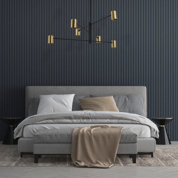 LAMPA WISZĄCA CZARNO ZŁOTA NAD STÓŁ REFLEKTORKI REGULOWANE TUBY LIGHT PRESTIGE SNOW  LP-731/6L GD DO KUCHNI JADALNI