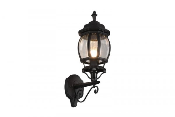 LAMPA ZEWNĘTRZNA KLASYCZNA CZARNA OGRODOWA ELVO 206967132 TRIO