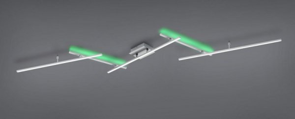 	LAMPA SUFITOWA LED NOWOCZESNA ROZŁOŻYSTA REGULOWANA DO DŁUGIEGO POKOJU SALONU ARVIN 628410507 TRIO