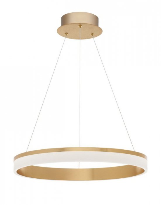 LAMPA WISZĄCA ZŁOTA RING OBRĘCZ NOWOCZESNA LUCES EXCLUSIVAS CRUZ LE41383