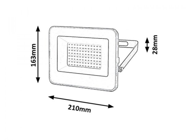 RABALUX FOOD 7065 LAMPA ZEWNĘTRZNA NAŚWIETLACZ REFLEKTOR LED 50W 