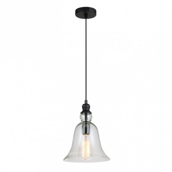 ITALUX IRENE MDM-2577/1 LAMPA WISZĄCA NOWOCZESNA SZKLANY PRZEZROCZYSTY KLOSZ DO SALONU 