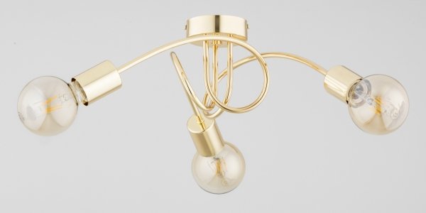 ALFA SOSNOWSCY FARTA GOLD 62405 LAMPA SUFITOWA NOWOCZESNA ZŁOTA