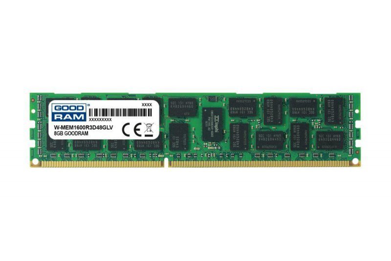 Pamięć serwerowa GOODRAM 8GB 1600MHz DDR3 REG ECC