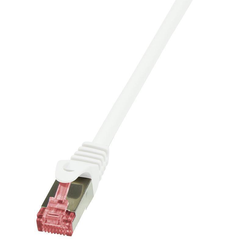 Patchcord LogiLink CQ2101S CAT.6 S/FTP 15m, biały