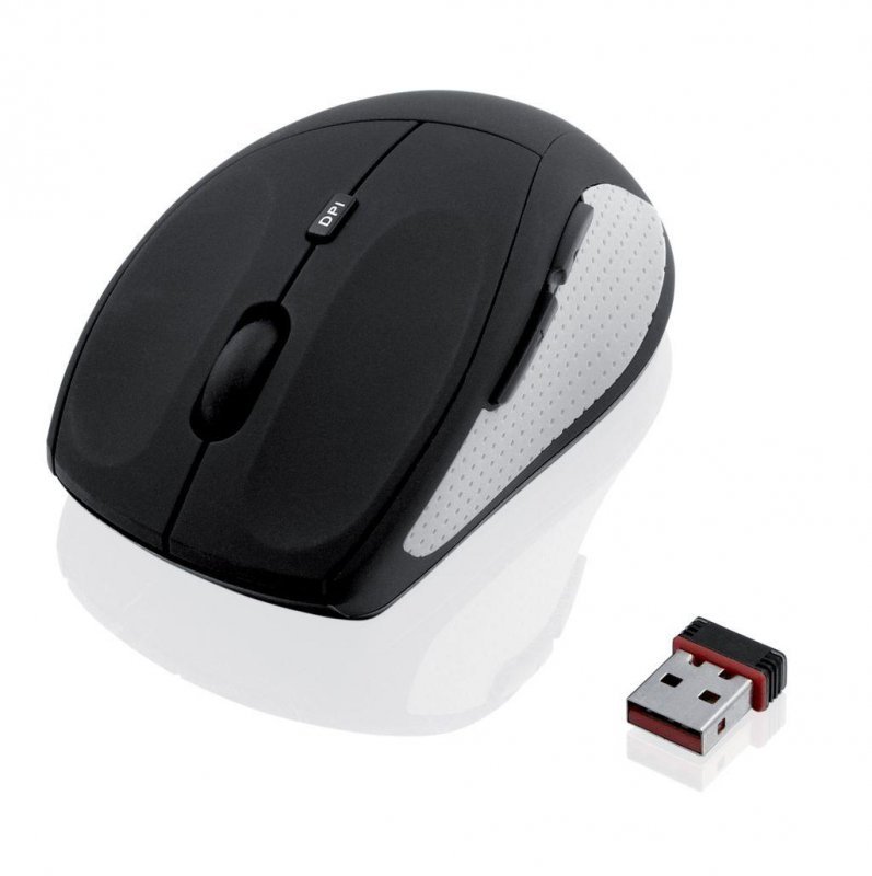Mysz bezprzewodowa iBOX Jay Pro optyczna czarno-szara