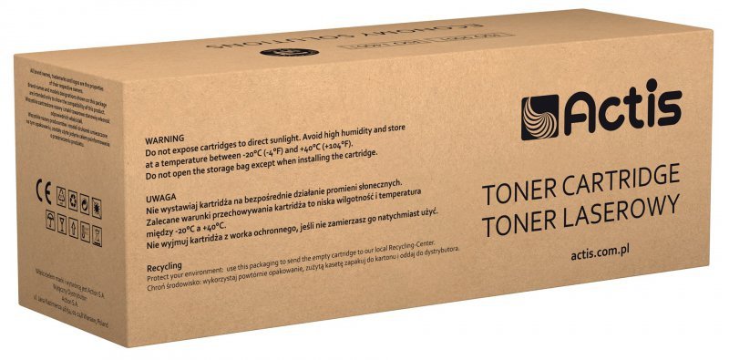 Toner ACTIS TH-251A (zamiennik HP 504A CE251A, Canon CRG-723C; Supreme; 7000 stron; niebieski)