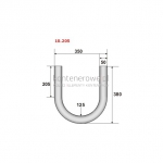 10.205 Hak kontenera d=50 R=125 L=350