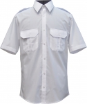 koszula mundurowa typu SLIM krótki rękaw biała