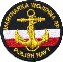 emblemat Marynarki Wojennej POLISH NAVY 