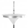 Stainless steel stand for Ø450 conical sieve (3222B) and Ø400 cylindrical sieve (3166), adjustable.