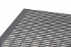 Excluder, thick, horizontal, plastic ( 420 mm x 420 mm) – black
