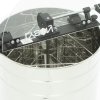 3-frame diagonal manual honey extractor, diameter 500mm, universal basket - BASIC LINE