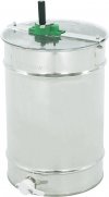 Tangential 2-frame honey extractor Ø420 mm, frame: 2/4 DB, manual (top drive), without legs – SAXO