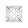 Kosz diagonalny, 4-ramkowy