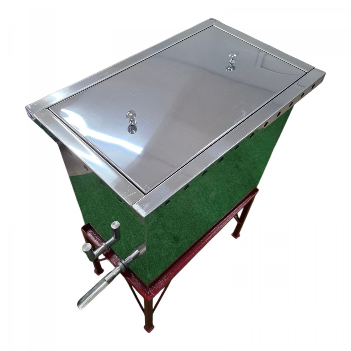 Steam wax melter, 6/8 frames (brood), stainless steel nuotrauka 6