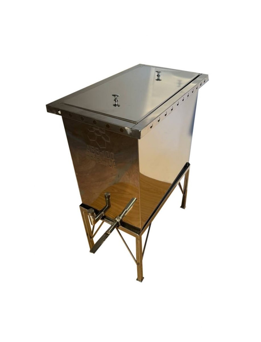 Steam wax melter, 6/8 frames (brood), stainless steel nuotrauka 3