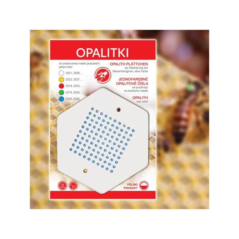 Opalitki polskie - niebieska