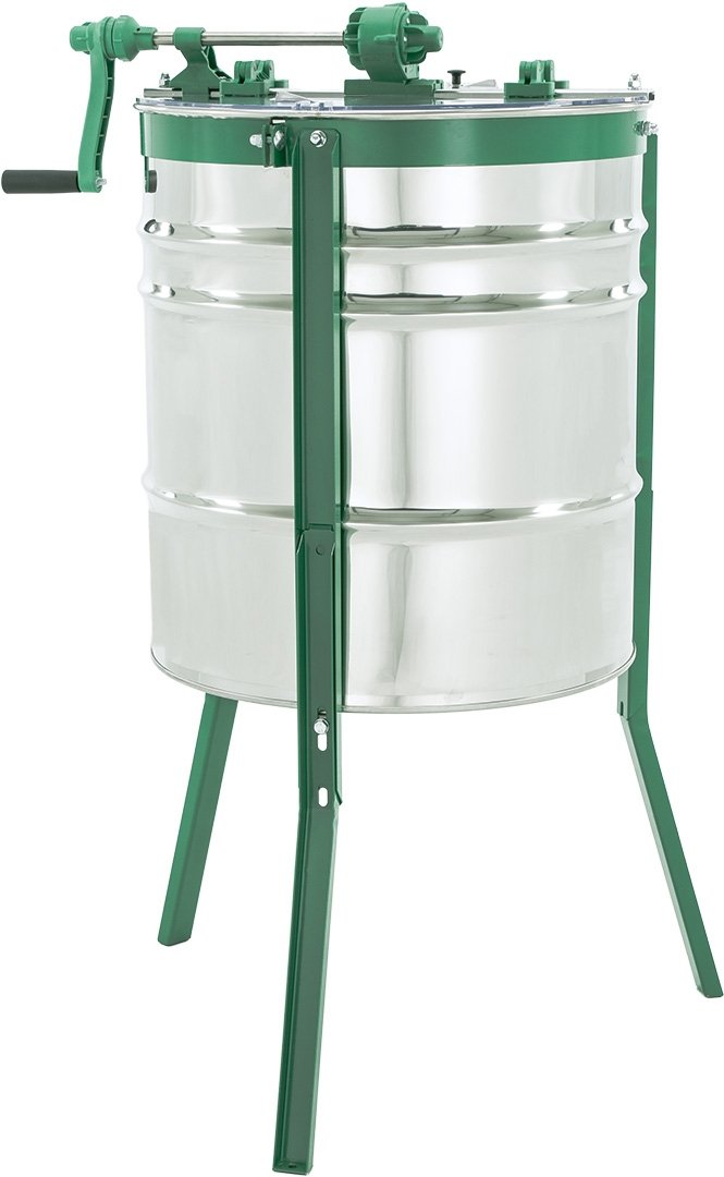 Tangential 4-frame honey extractor Ø525 mm, frame: LN AM, D US, manual – SPECIAL