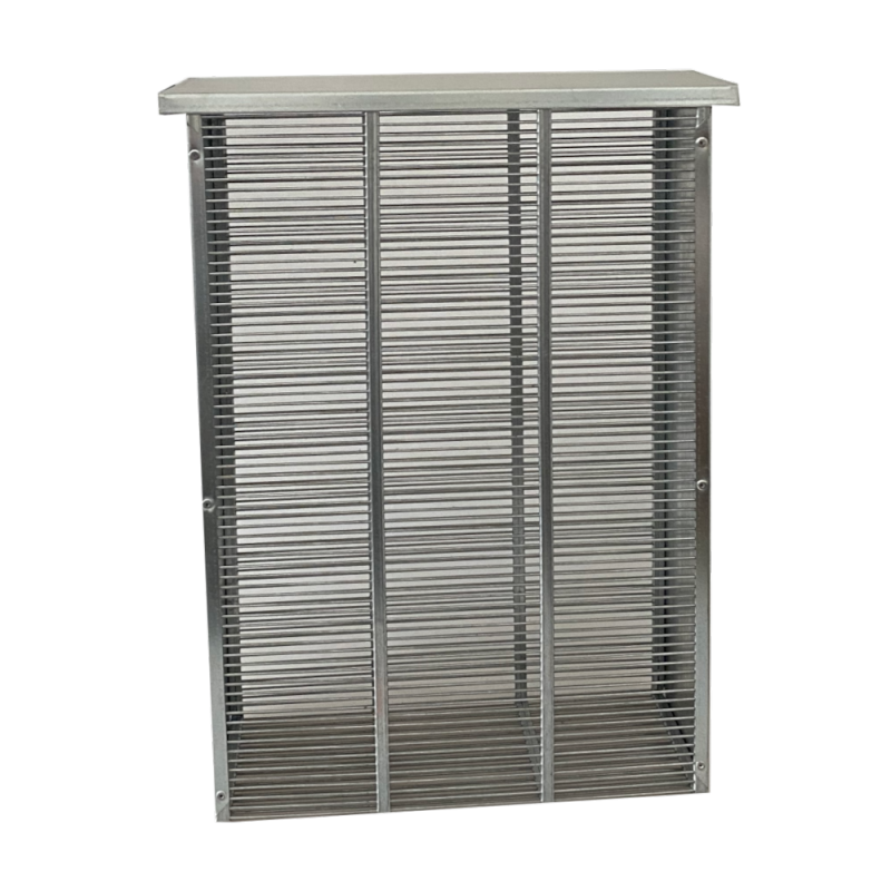 Warszawski Poszerzany 3-frame insulator with a cover (metal)