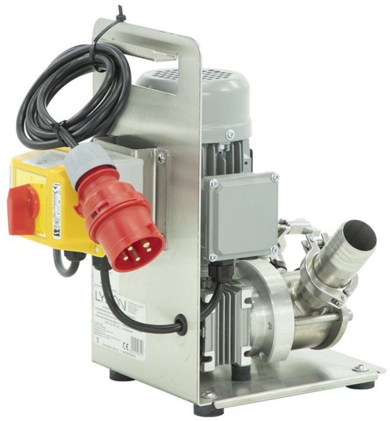 Honey pump (suction and force pump) 0.37 KW, 400V (without inverter) – compact version