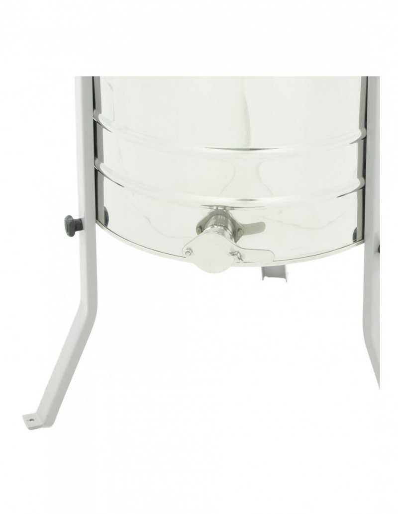 4-frame diagonal electric honey extractor 230V, Ø600, universal basket, with a stainless valve - MINIMA