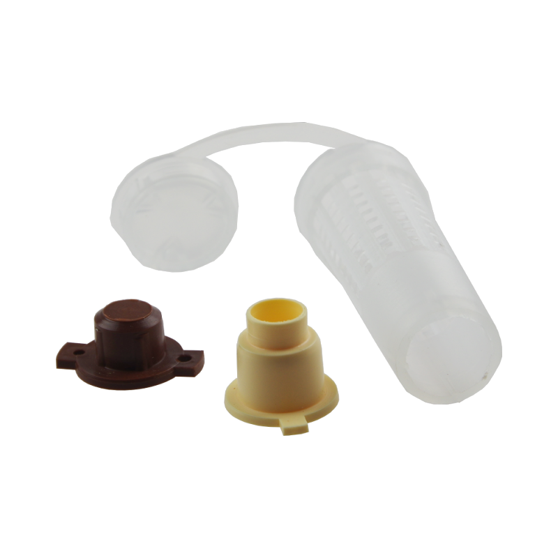 Set - cell protector cage, cup for queen rearing and adaptor
